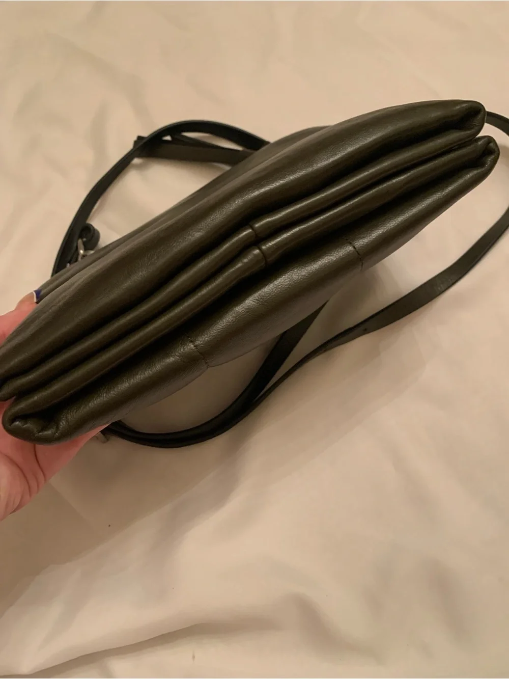 NWOT Allsaints Mila Quilted Crossbody Sling Bag